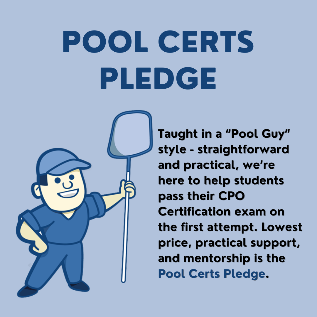pool certs cpo certification pledge