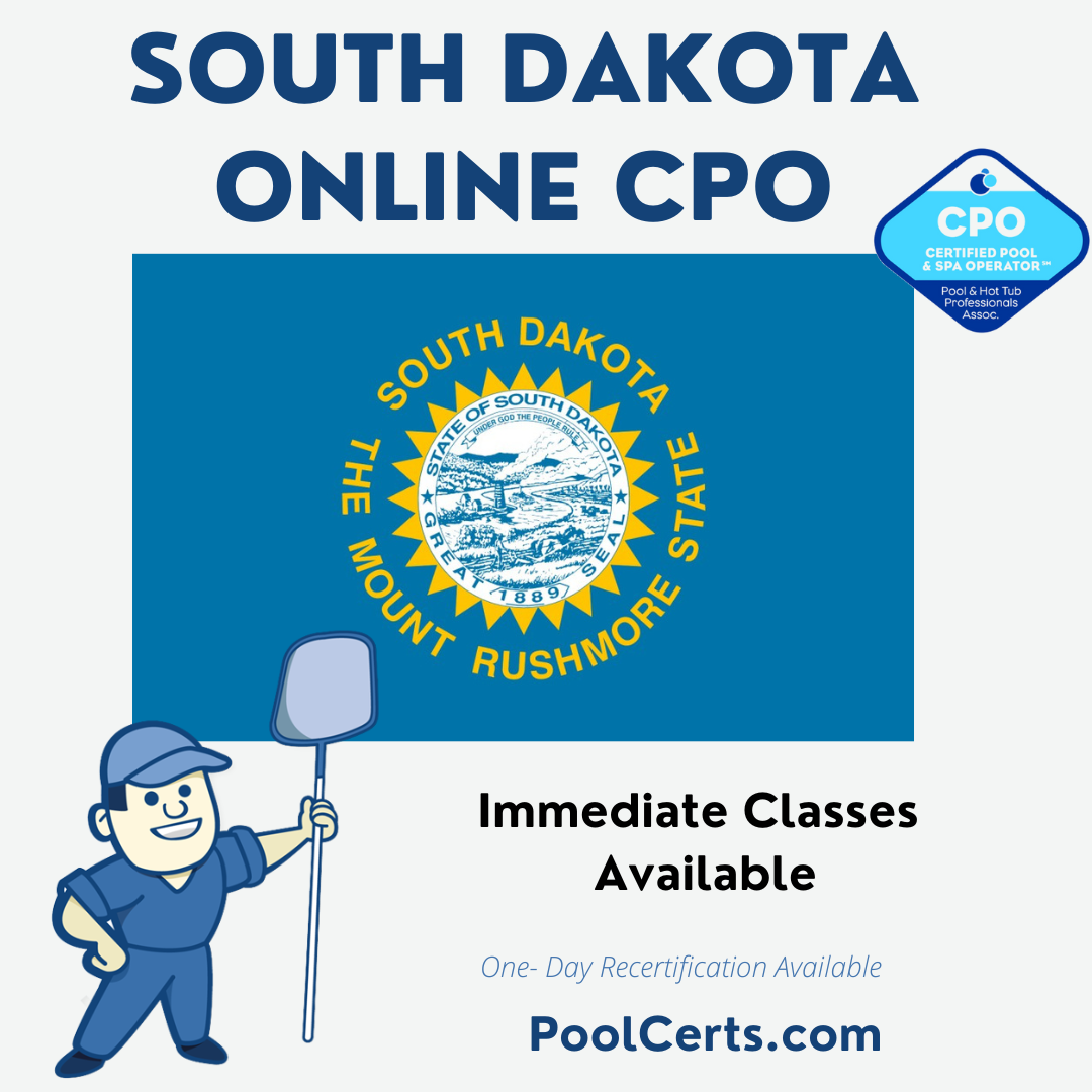 Fully Online CPO Certification South Dakota Pool Certs
